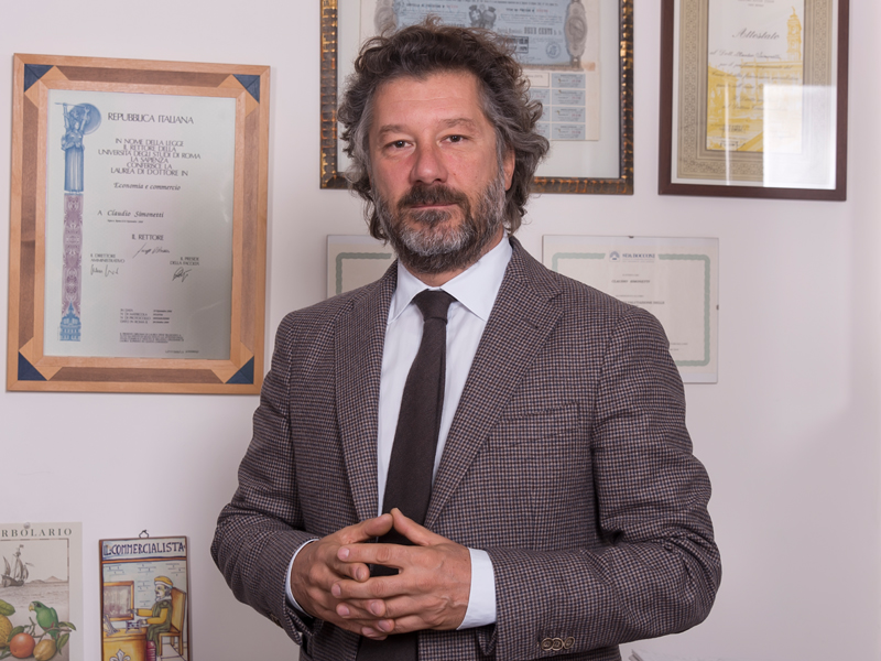 Claudio Simonetti titolare dello studio Commercialista Roma
